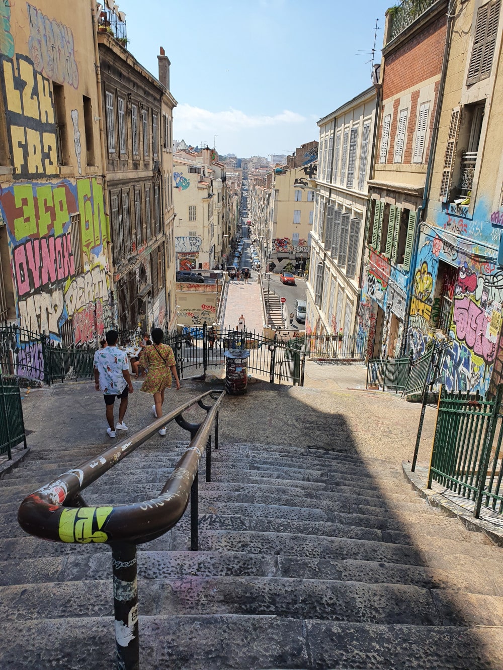 Escalier cours Julien